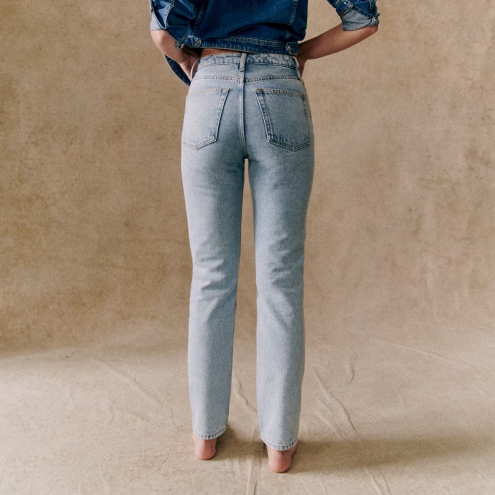 Sézane Brut Sexy Jeans - 100% COTTON